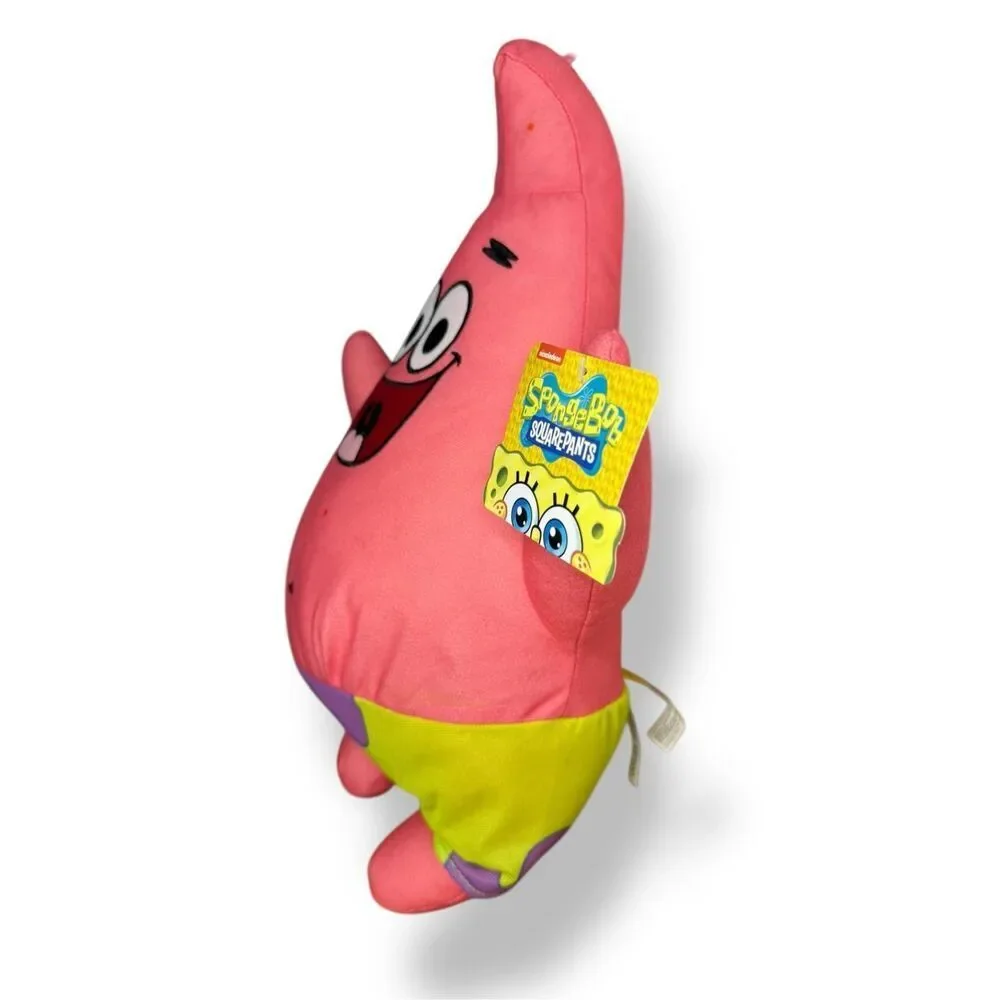 SpongeBob SquarePants Patrick Star Collectible Plush Toy 18” NEW - Picture 5 of 8